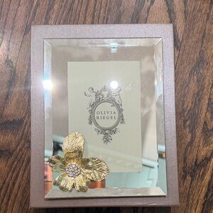 Olivia Riegel Gold and Silver Picture Frame